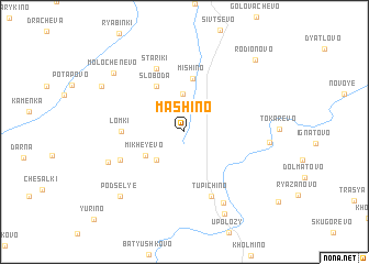 map of Mashino