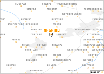 map of Mashino