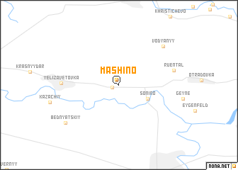 map of Mashino