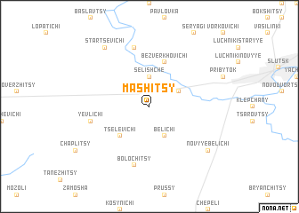 map of Mashitsy