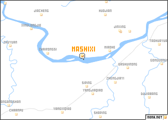 map of Mashixi