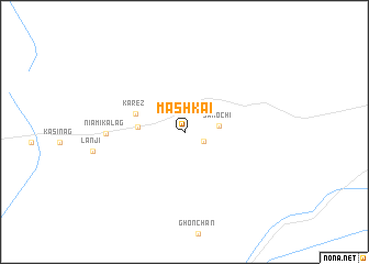 map of Mashkai
