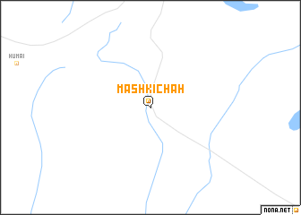 map of Mashki Chāh