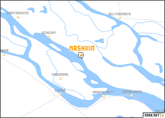 map of Mashkin