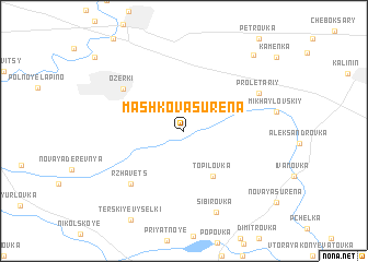 map of Mashkova-Surena