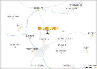 map of Mashkovka