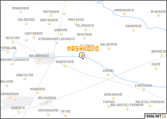 map of Mashkovo