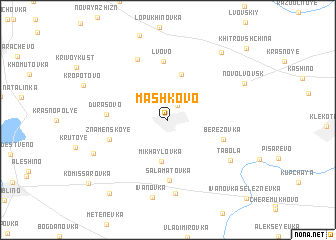 map of Mashkovo