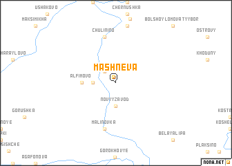 map of Mashneva