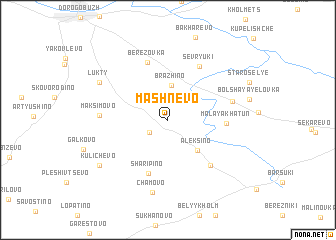 map of Mashnëvo