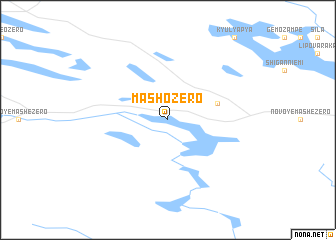 map of Mashozero