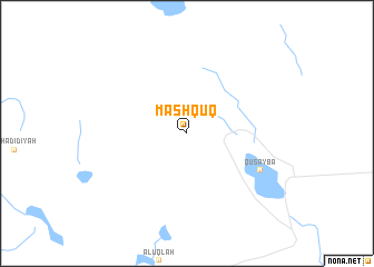 map of Mashqūq