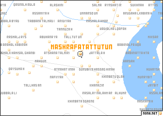 map of Mashrafat at Tutun