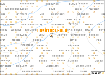 map of Mashtá al Ḩulw