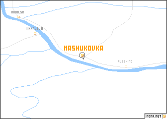 map of Mashukovka