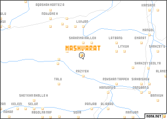 map of Mashvarat