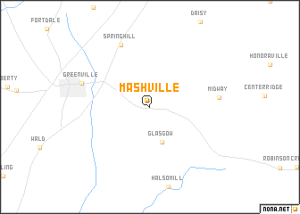 map of Mashville