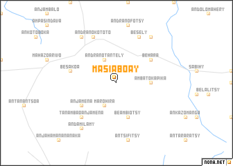 map of Masiaboay