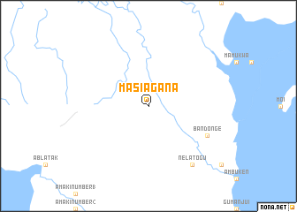 map of Masiagana