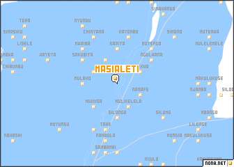 map of Masialeti