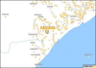 map of Masiana