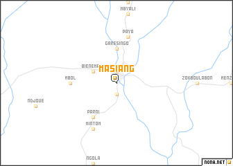 map of Masiang