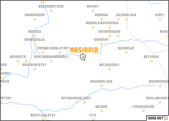 map of Masiapia