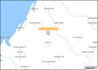 map of Masiaposa