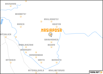 map of Masiaposa