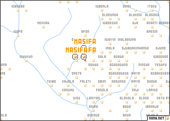 map of Masifa