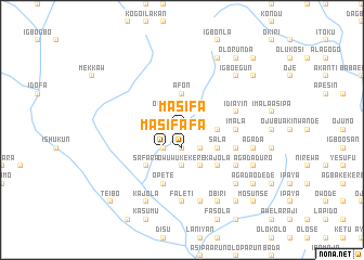 map of Masifa