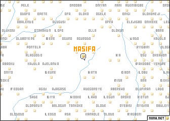 map of Masifa