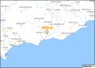 map of Masigi