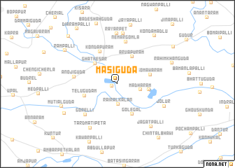 map of Masiguda