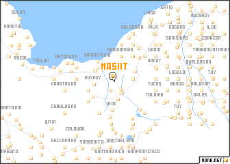 map of Masiit