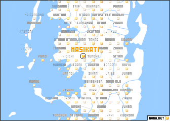 map of Masikati