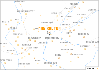 map of Masi-Khutor