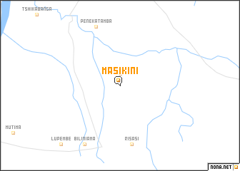 map of Masikini