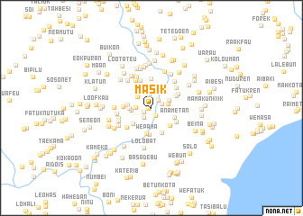 map of Masik