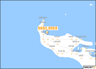 map of Masilamea