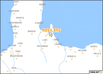 map of Masilang