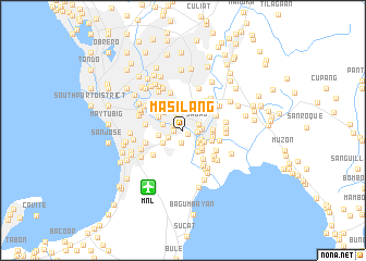 map of Masilang