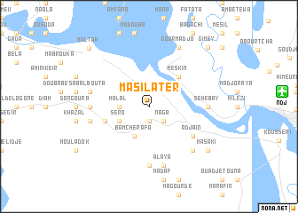 map of Masilater