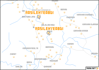 map of Masīleh-ye ‘Abdī