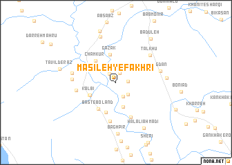 map of Masīleh-ye Fakhrī