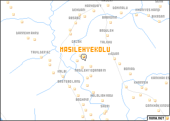 map of Masīleh-ye Kolū