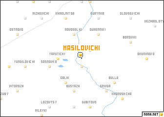 map of Masilovichi