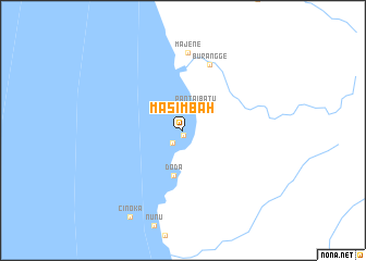 map of Masimbah