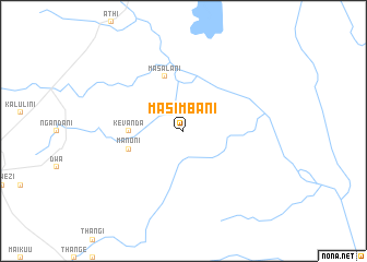 map of Masimbani