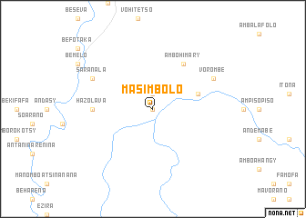 map of Masimbolo